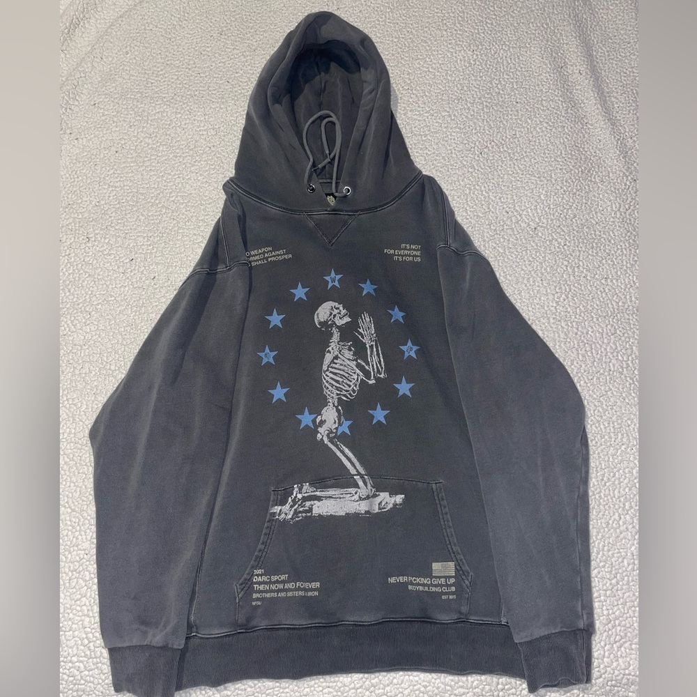 DARC SPORT - XL - HOODIE - DARK GREY - THEN.NOW.FOREVER (2021)